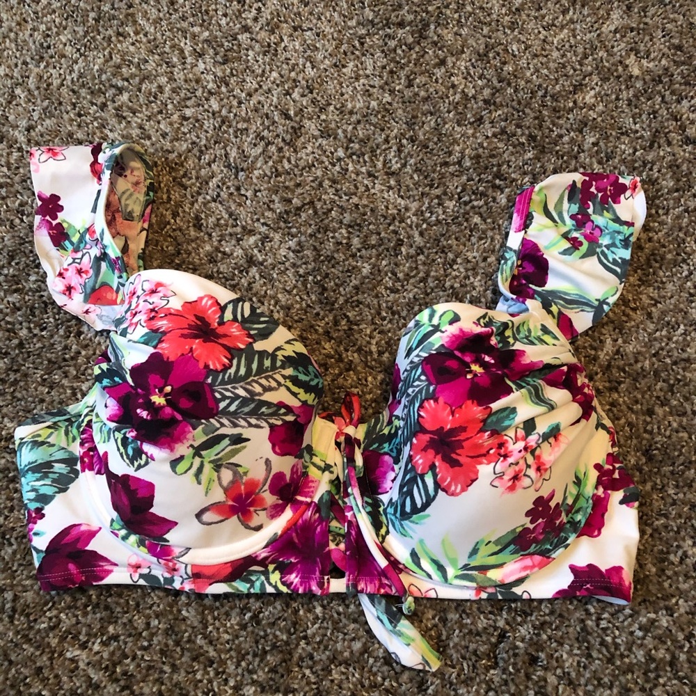 Floral Bikini Top
